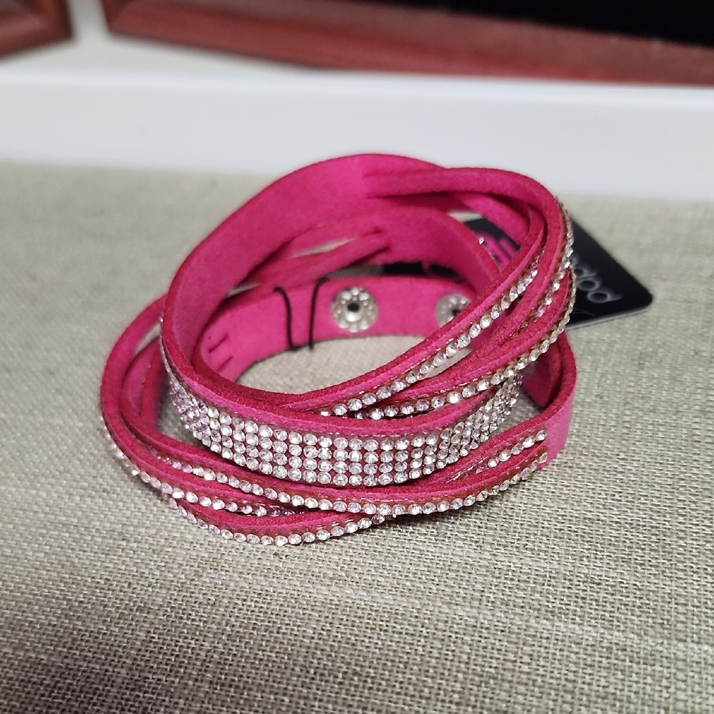 Paparazzi Bracelet - Taking Care Of Business - Pink